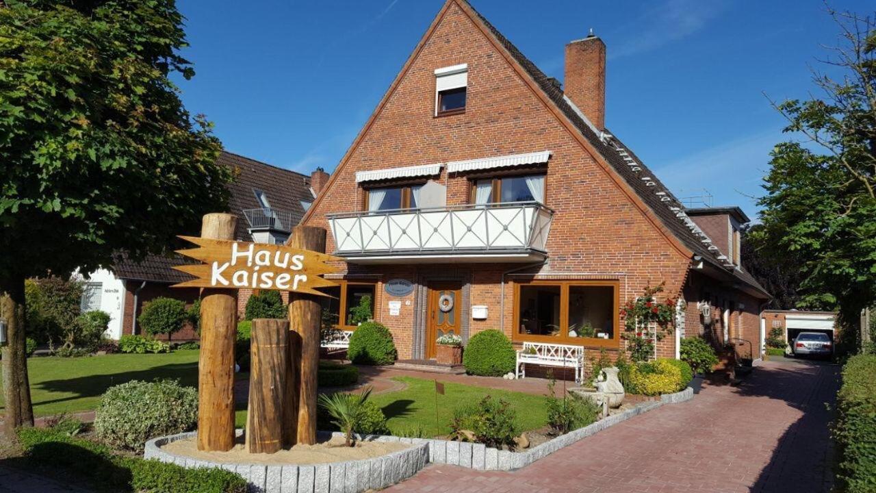 Haus Kaiser Appartement 5 Deichseele Büsum Exterior foto